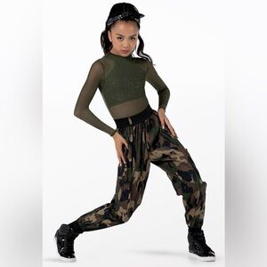Weissman Dance Costume Hip Hop Bootcamp 13832  Child Large LC